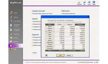 Gabilos Contabilidad Domestica for Windows - Download it from Habererciyes for free